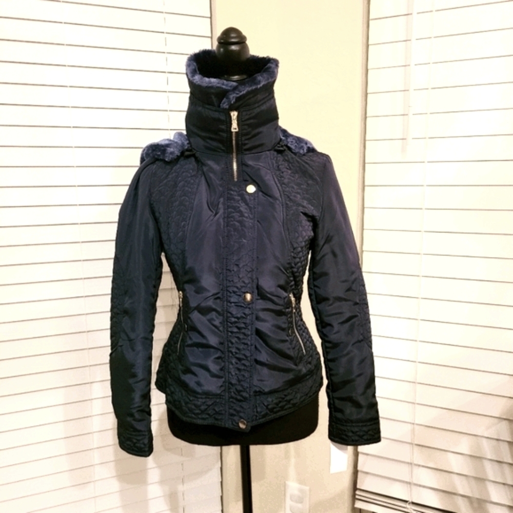 Coalition A Jacket w/ Removable Hood and Collar Women's Xsmall